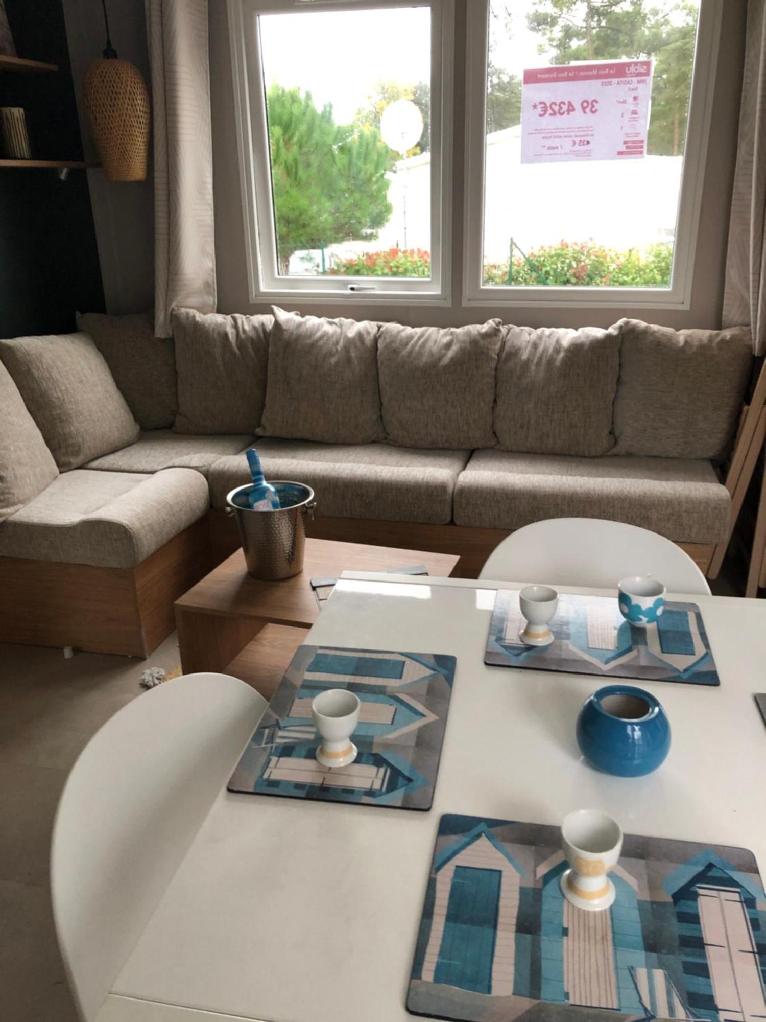 Mobilhome 6-8 Personnes Clim 圣让-德蒙 外观 照片