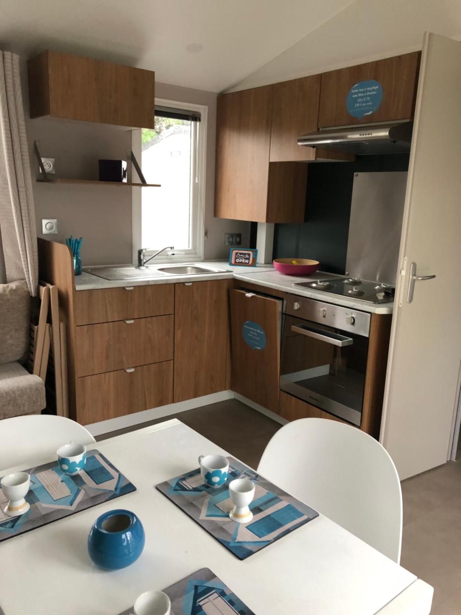 Mobilhome 6-8 Personnes Clim 圣让-德蒙 外观 照片